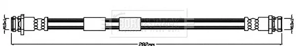 Borg & Beck BBH8529 — Brake Hose