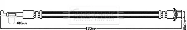 Borg & Beck BBH8259 — Brake Hose