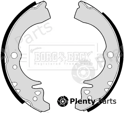 Borg & Beck BBS6183 — Brake Shoe Set