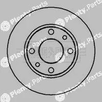 Borg & Beck BBD4585 — Brake Disc