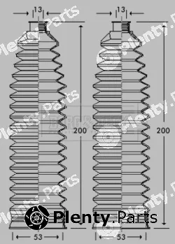 Borg & Beck BSG3258 — Bellow Kit, steering