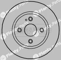 Borg & Beck BBD4700 — Brake Disc