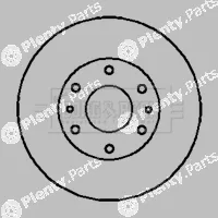 Borg & Beck BBD5123 — Brake Disc