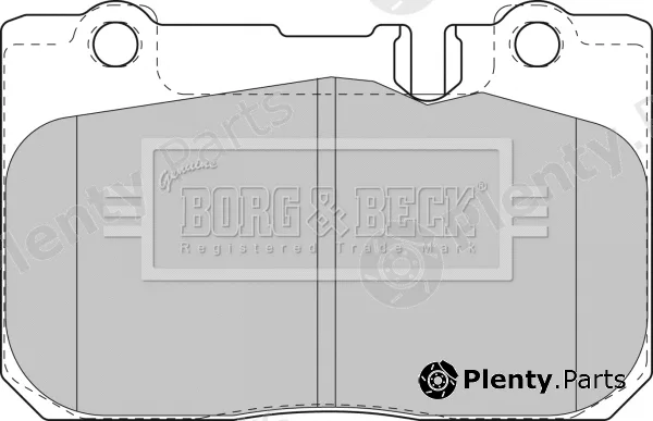 Borg & Beck BBP1631 — Brake Pad Set, disc brake