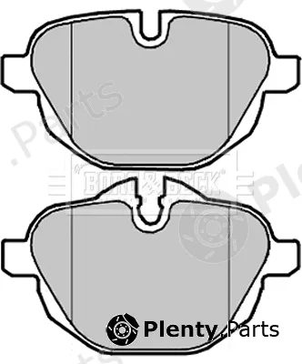 Borg & Beck BBP2225 — Brake Pad Set, disc brake