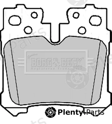 Borg & Beck BBP2212 — Brake Pad Set, disc brake