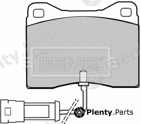 Borg & Beck BBP1008 — Brake Pad Set, disc brake