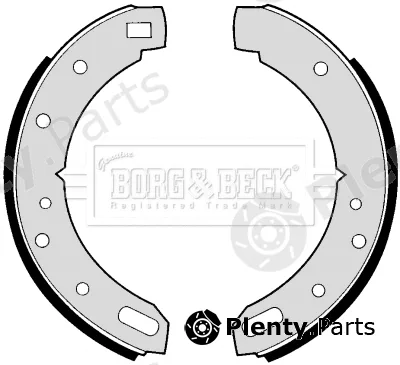 Borg & Beck BBS6184 — Brake Shoe Set