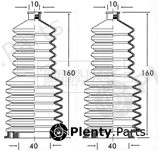 Borg & Beck BSG3103 — Bellow Kit, steering