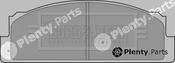 Borg & Beck BBP1305 — Brake Pad Set, disc brake