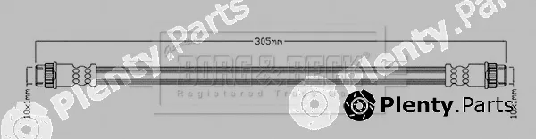 Borg & Beck BBH8680 — Brake Hose