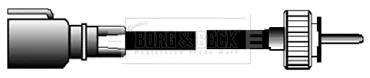Borg & Beck BKS2012 — Speedometer Cable