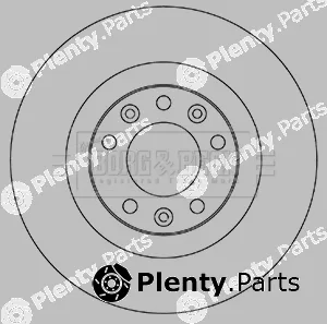 Borg & Beck BBD5356 — Brake Disc