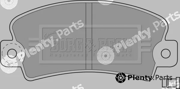 Borg & Beck BBP1036 — Brake Pad Set, disc brake