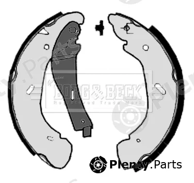 Borg & Beck BBS6313 — Brake Shoe Set