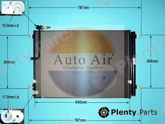 Auto Air Gloucester 16-1989 — Condenser, air conditioning