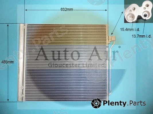 Auto Air Gloucester 16-1402 — Condenser, air conditioning