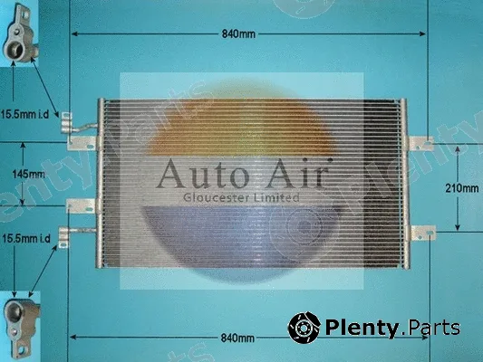 Auto Air Gloucester 16-1382 — Condenser, air conditioning