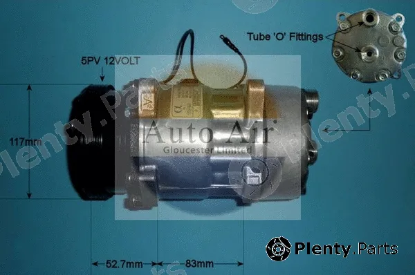 Auto Air Gloucester 14-7882P — Compressor, air conditioning