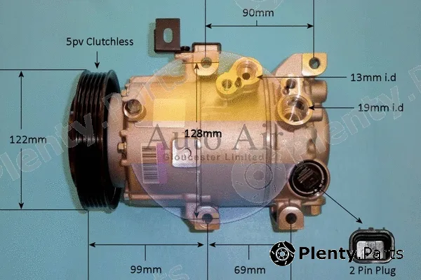 Auto Air Gloucester 14-0354 — Compressor, air conditioning