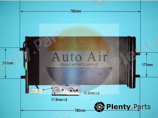 Auto Air Gloucester 16-9971 — Condenser, air conditioning