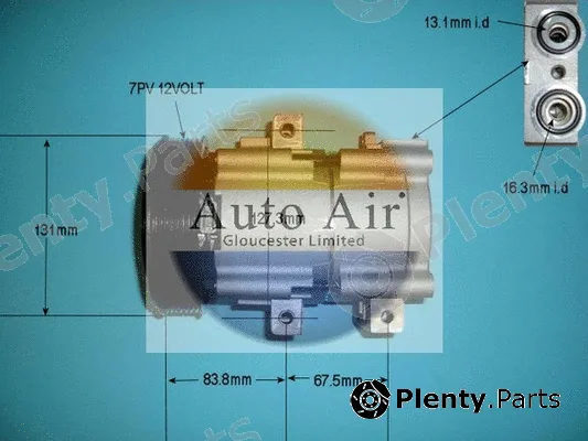 Auto Air Gloucester 14-8146P — Compressor, air conditioning