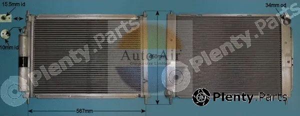Auto Air Gloucester 16-1433 — Condenser, air conditioning