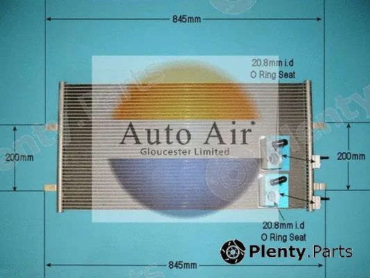 Auto Air Gloucester 16-9001 — Condenser, air conditioning