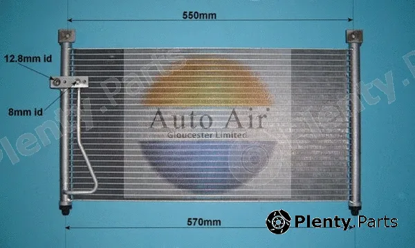 Auto Air Gloucester 16-9784 — Condenser, air conditioning