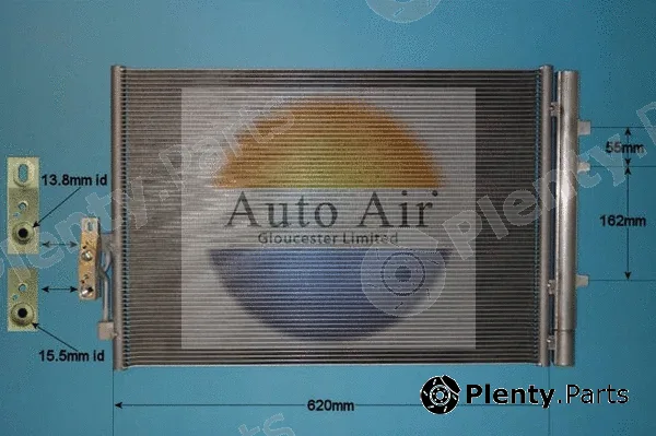 Auto Air Gloucester 16-9665 — Condenser, air conditioning