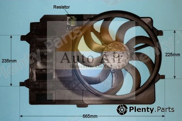 Auto Air Gloucester 05-1040 — Electric Motor, radiator fan