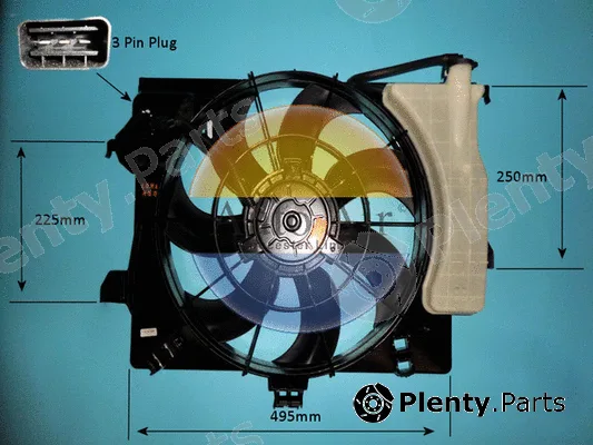 Auto Air Gloucester 05-1456 — Electric Motor, radiator fan