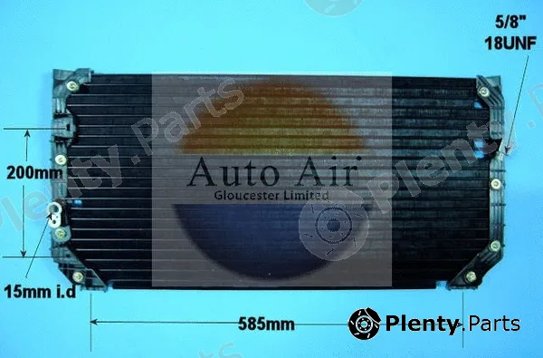 Auto Air Gloucester 16-1015 — Condenser, air conditioning