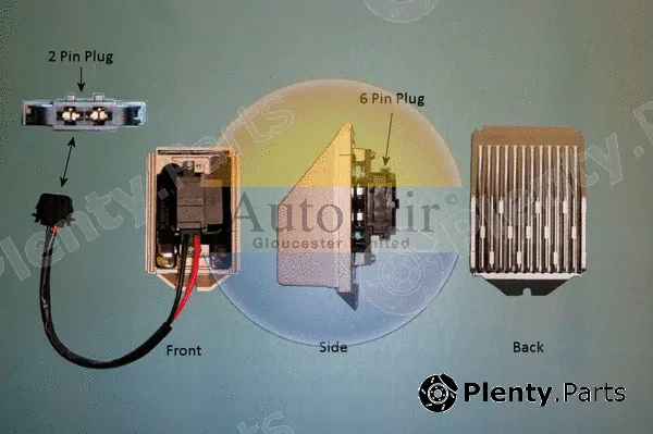 Auto Air Gloucester 20-0071 — Series Resistor, blower