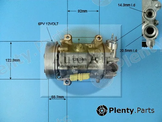 Auto Air Gloucester 14-1309P — Compressor, air conditioning