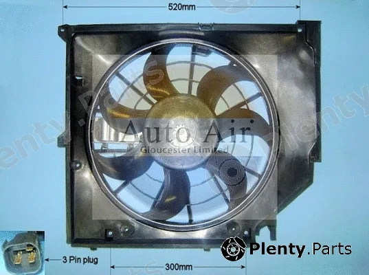 Auto Air Gloucester 05-1177 — Electric Motor, radiator fan