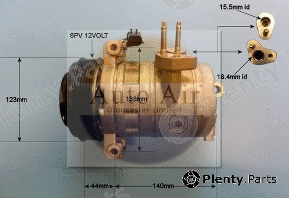 Auto Air Gloucester 14-9746 — Compressor, air conditioning