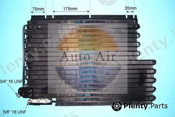 Auto Air Gloucester 16-6541 — Condenser, air conditioning