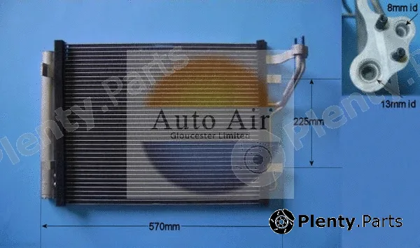 Auto Air Gloucester 16-9004 — Condenser, air conditioning
