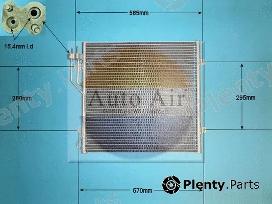 Auto Air Gloucester 16-9661 — Condenser, air conditioning