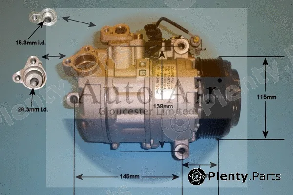 Auto Air Gloucester 14-9753P — Compressor, air conditioning