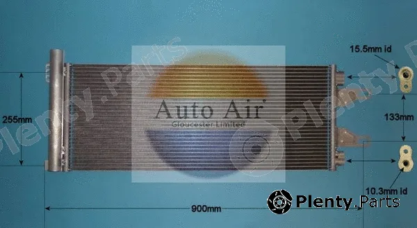 Auto Air Gloucester 16-9796 — Condenser, air conditioning