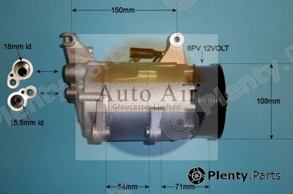 Auto Air Gloucester 14-0007P — Compressor, air conditioning