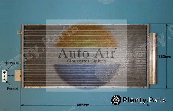 Auto Air Gloucester 16-1993 — Condenser, air conditioning