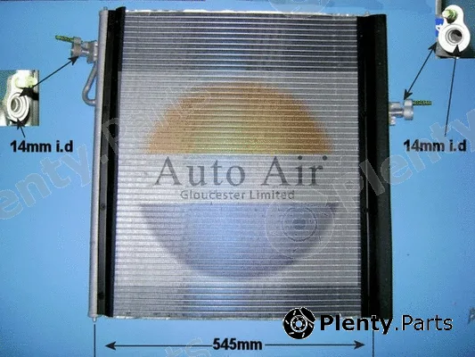 Auto Air Gloucester 16-1126 — Condenser, air conditioning