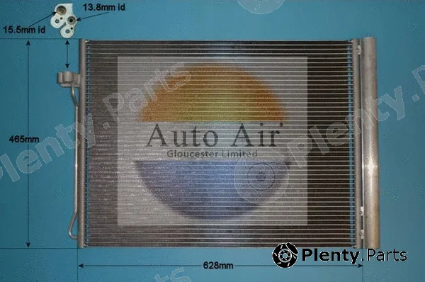 Auto Air Gloucester 16-6107 — Condenser, air conditioning