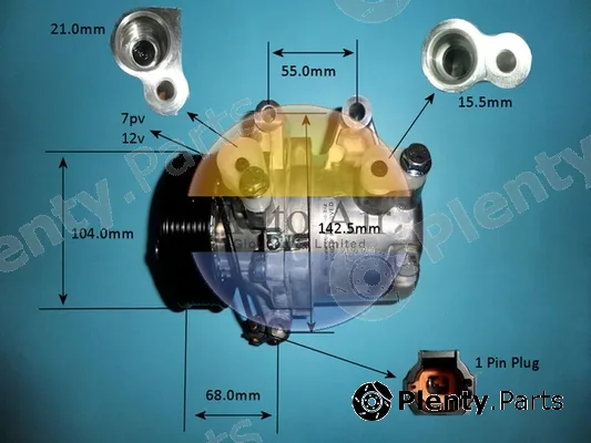 Auto Air Gloucester 14-1773P — Compressor, air conditioning