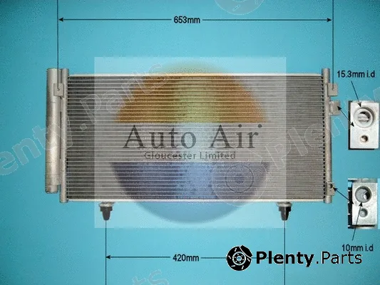 Auto Air Gloucester 16-5012 — Condenser, air conditioning