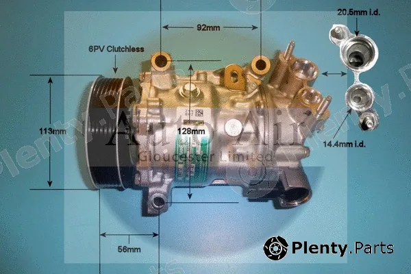 Auto Air Gloucester 14-9784 — Compressor, air conditioning