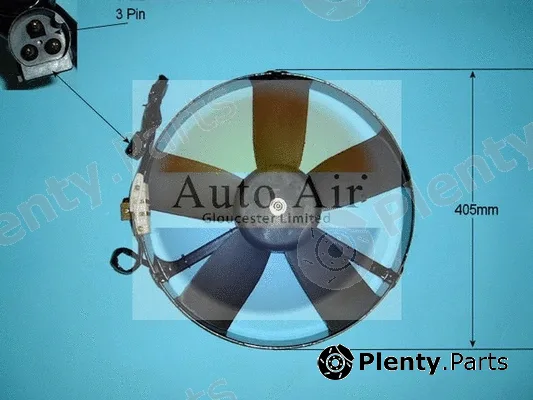 Auto Air Gloucester 05-1112 — Electric Motor, radiator fan